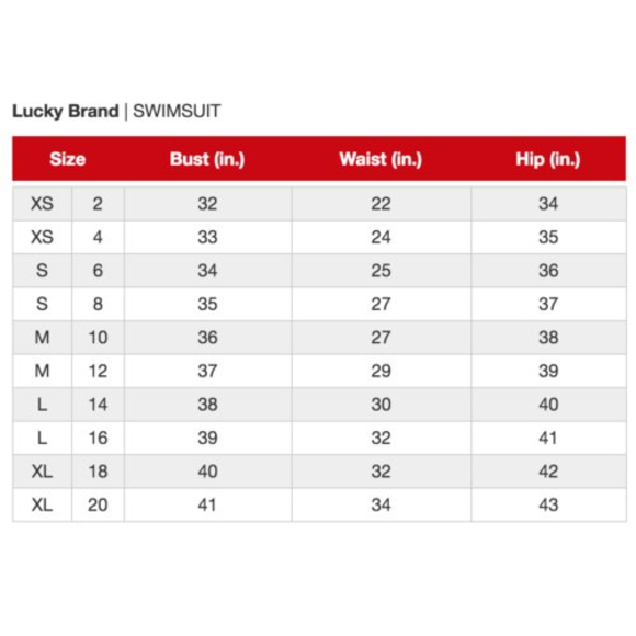 Lucky Brand Coastal Palms Side-Tab Hipster Black Medium $48 Tropical - Picture 5 of 5